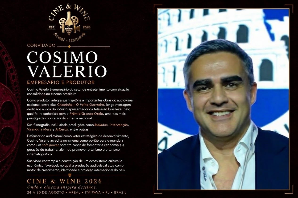Cosimo Valério — Empresário • Produtor