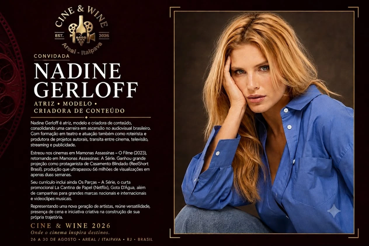 Nadine Gerloff — Atriz • Modelo • Criadora de Conteúdo
