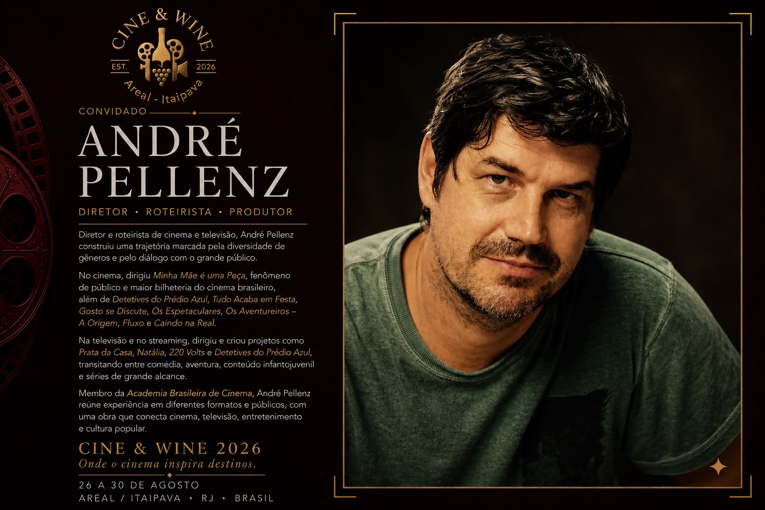 André Pellenz — Diretor • Roteirista • Produtor