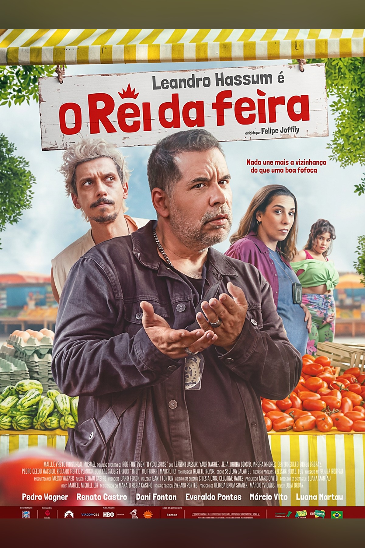 Cartaz oficial de O Rei da Feira
