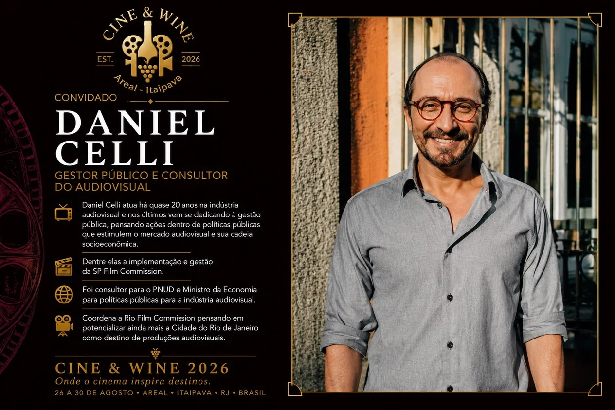 Daniel Celli — Gestor Público • Consultor do Audiovisual
