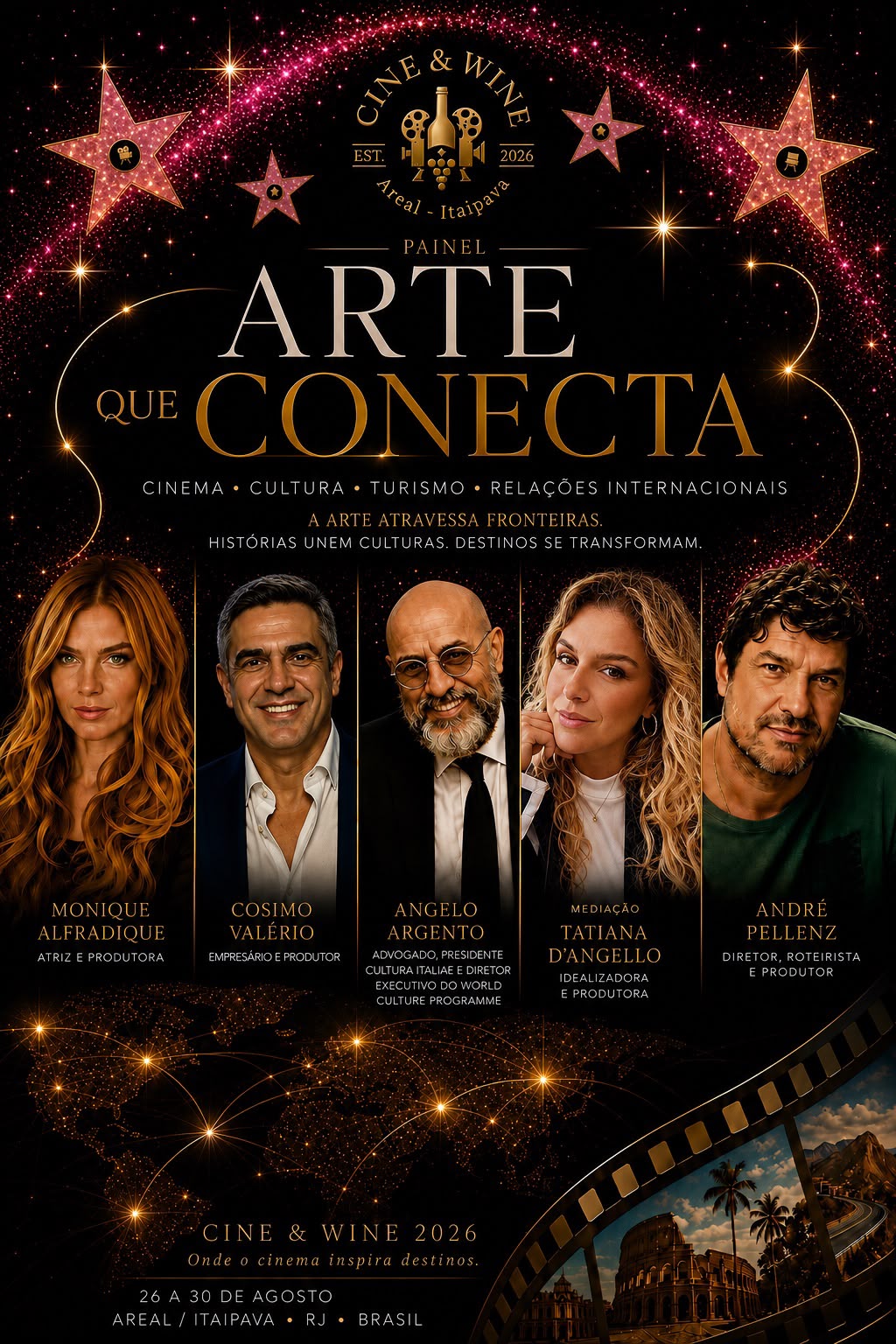 Cartaz do painel Arte que Conecta