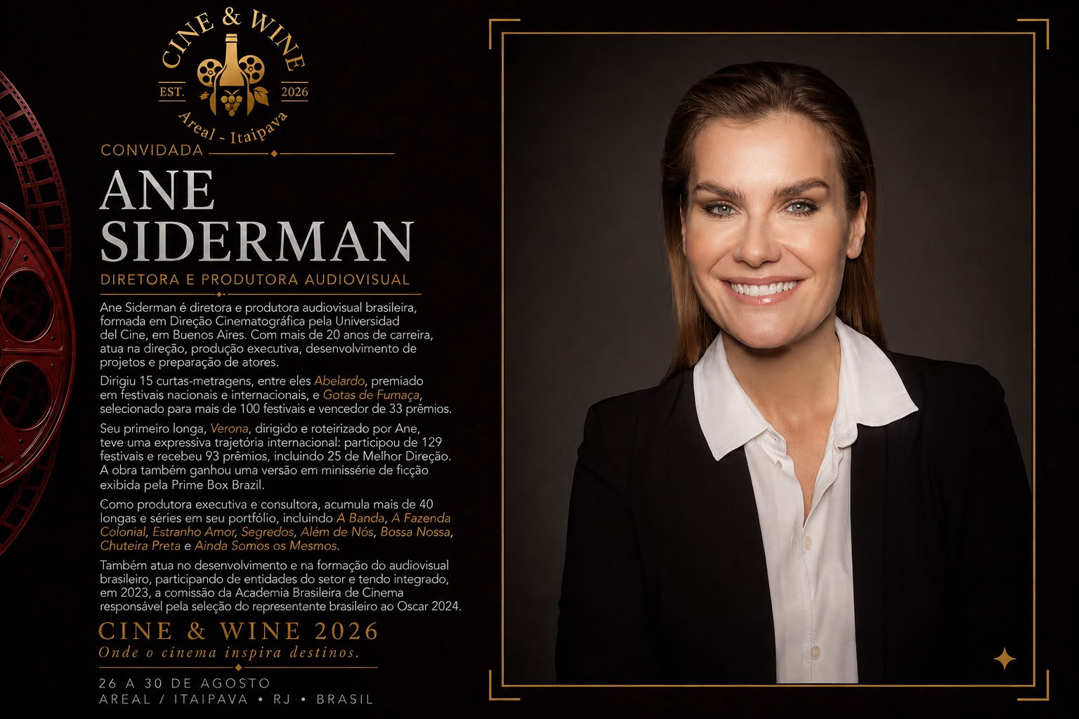 Ane Siderman — Diretora • Produtora Audiovisual