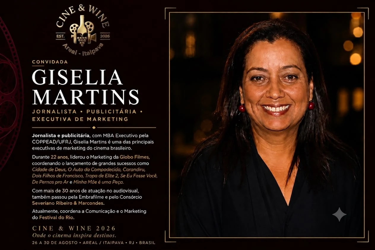 Giselia Martins — Jornalista • Publicitária • Executiva de Marketing